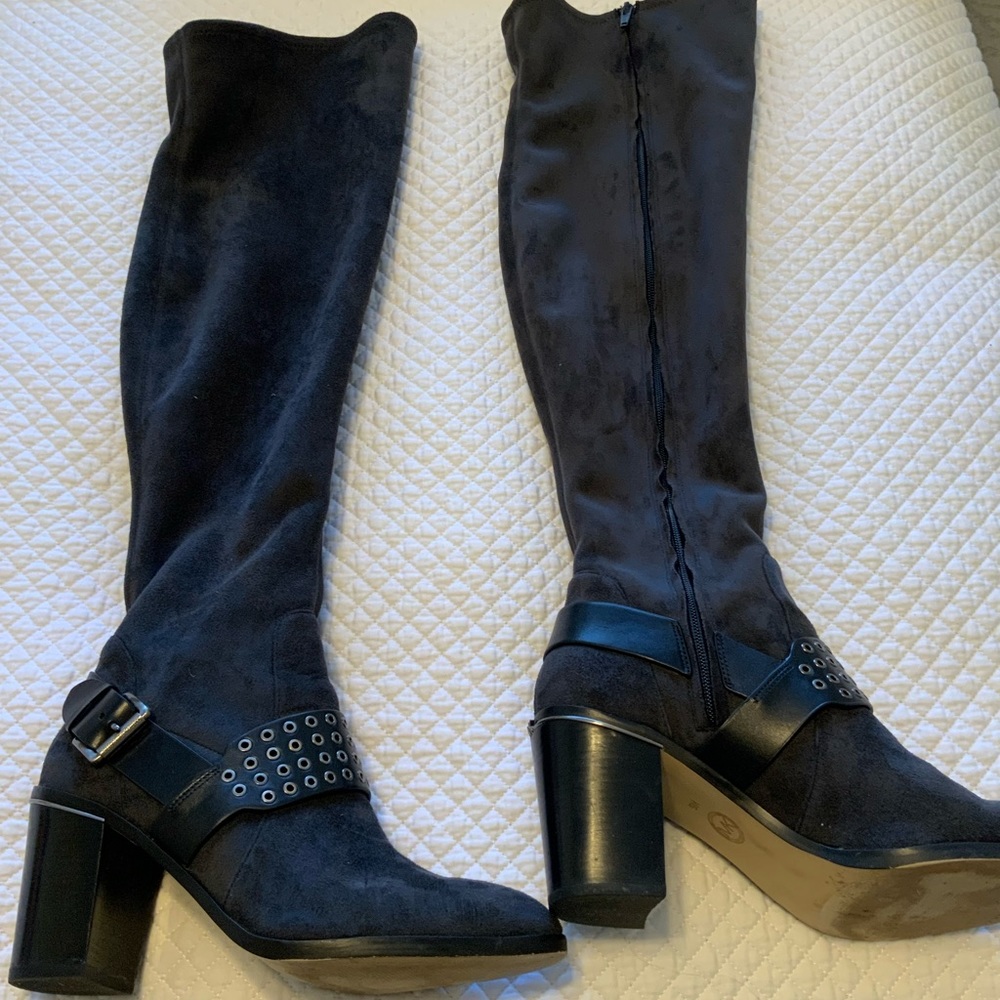 Michael Kors Brody OTK gray boots